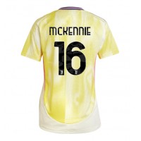 Camiseta Juventus Weston McKennie #16 Visitante Equipación para mujer 2024-25 manga corta